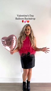 Save this easy Valentine’s Day balloon backdrop for later 💕 so cute for a Galentine’s party or to surprise your kids for Valentine’s Day! Like and follow @abraidedblonde for more holiday ideas! #valentinesdayideas #valentinesday❤️ #valentinesdaycrafts #valentinesdaydecor #valentinesdayparty Valentine’s Day balloon backdrop, Valentine’s Day decor, Valentine’s Day decorations, Valentine’s Day decorating | Kelly Ann Schwartz