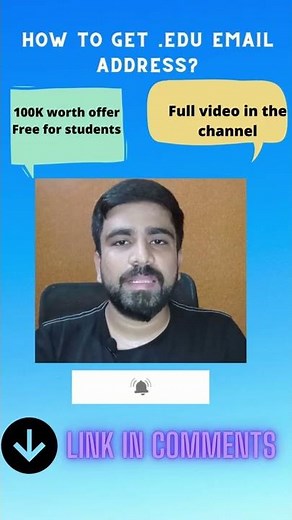 How to get .edu email address ? Must watch for School and College Students