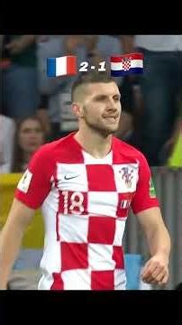 France vs Croatia World Cup Final 🤩 #football #highlights