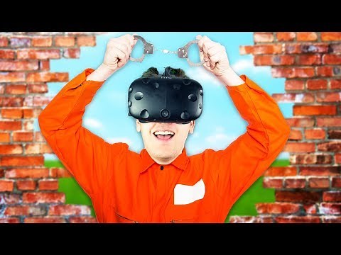 Escaping the VR Prison! - Prison Boss VR Gameplay - VR HTC Vive