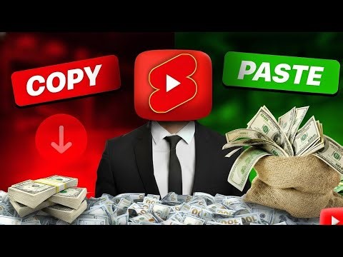 |Made $10,000 Copy-Pasting YouTube Shorts!💸 No Skill, No Face, No Voice😱