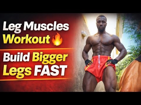 Leg Muscles Workout 🔥 Build Bigger Legs FAST | Complete Leg Day for Mass & Strength