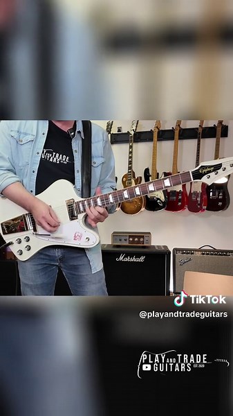 What do you think of the new Epiphone 1963 Firebird V? Full video and review on YouTube. #GuitarPlaying #EpiphoneFirebird #GuitarReview #GuitarSolo #MusicVideo #Guitarist #Instrumental #ElectricGuitar #MusicLife #GuitarLessons #epiphone #gibsonguitars