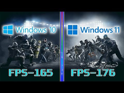 Windows 10 vs Windows 11 - Test in 15 Games