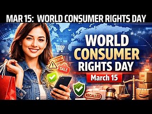 Days Behind Mar 15 World Consumer Rights Day: History & Fact #consumerrights #jfkjr