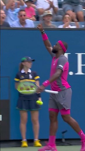 Tiafoe is an ATHLETE 👊