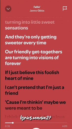 Fallin' by Janno Gibbs - Lyrics Video