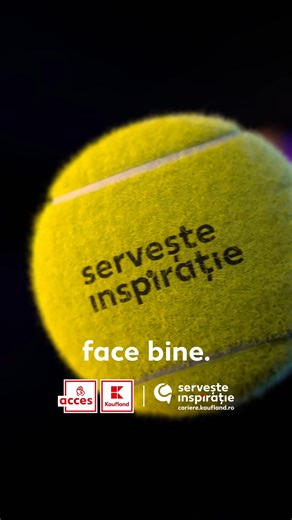 Kaufland Romania on Instagram: "❤️ Kaufland Livrează Inspirație 🎾 📍 Din 30 ianuarie și în limita stocului disponibil, toate comenzile online plasate în magazinele Kaufland din Cluj vor conține și o Minge Neoficială. Comanda ta va fi pregătită de către unul din colegii noștri cu dizabilități.🤍 #TeamKaufland"