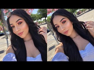 EASY PEACHY MAKEUP 🍑 | Jocy Reyes