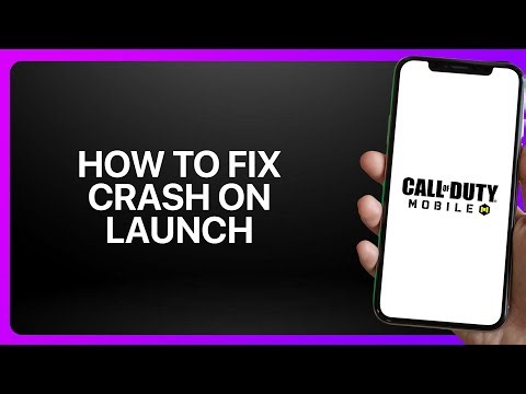 How To Fix Crash On Launch In Call Of Duty Mobile 2025! Tutorial