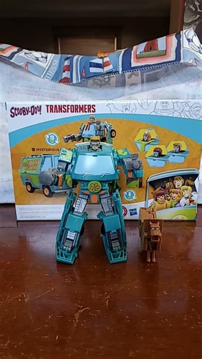Transformers X Scooby-Doo Collaborative Mysterious Prime & Automutt #transformers #scoobydoo