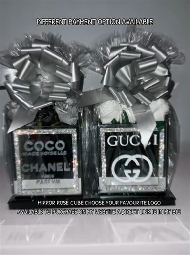 ​Description: ​Add a touch of sparkle and elegance to any room with our stunning crushed crystal rose boxes. Featuring a sleek mirrored design filled with shimmering crystals and topped with beautiful, glitter-dusted forever roses. ​This piece is the perfect glamorous accent for your dressing table, console, or as a chic centerpiece. Available in sophisticated silver-grey or delicate blush pink.#onthisday #HomeDecor #GlamDecor #LuxeDecor #BoujeeOnABudget