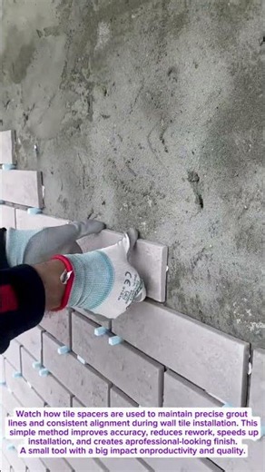 Tile Installation Trick Delivers Perfect Spacing Every Time.