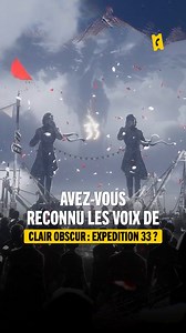 44K views · 156 reactions | Les voix du jeu vidéo Clair Obscur vous semblent familières ? C'est normal ! Les voix françaises de Gollum, Zelda ou encore Jafar sont présentes dans le jeu à succès  "Clair Obscur: Expedition 33" est considéré comme l'un des meilleurs jeux vidéos de l'année, un véritable succès pour le jeu français. Et vous, qu'en avez-vous pensé ? ⭐ | AlloCiné | Facebook