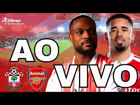 SOUTHAMPTON X ARSENAL AO VIVO COPA DA INGLATERRA DIRETO DO ST. MARY'S STADIUM