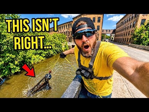 MAGNET FISHING — Someone HID This Here 100 Years Ago…