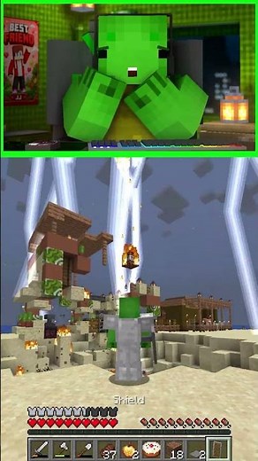 JJ Pranked Mikey With TNT… So Mikey Got Revenge! 😱 - Minecraft Animation #maizen #minecraft