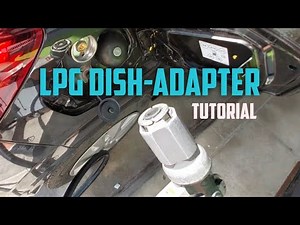 LPG Autogas GPL tanken mit DISH-Adapter - Frankreich Österreich Slowenien Kroatien Belgien Italien