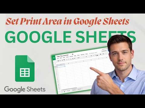 How to Set Print Area in Google Sheets (Updated 2026 Step-by-Step Beginner Guide)