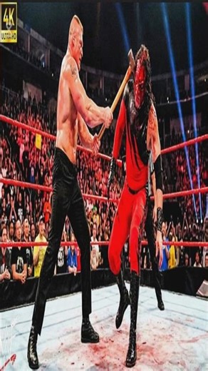BROCK LESNAR VS KANE WORLD HEAVYWEIGHT CHAMPIONSHIP 2K24 #shorts
