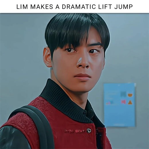 LIM MAKES A DRAMATIC LIFT JUMP😈😂True Beaut #trubeauty #kdrama #edit#shorts#netflix