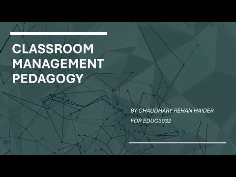 CLASSROOM MANAGEMENT PEDAGOGY