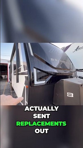 Brinkley RV Light Issue and Adhesive Failure #shorts