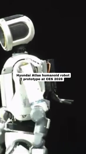 We just got our first in-person look at Hyundai’s humanoid robot, Atlas, here at CES 2026 🤖– Atlas is being trained to work inside Hyundai’s auto plants, following a similar real-world validation approach to Tesla’s Optimus– Hyundai plans to build 30,000 humanoid robots globally by 2028– A major robotics manufacturing facility is also expected to launch in the U.S. around that timeThe future of manufacturing just got very real!#hyundai #ces #robot #ai #humanoid | CBT News