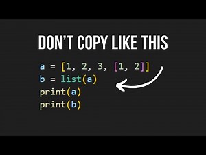 Shallow And Deep Copy In Python