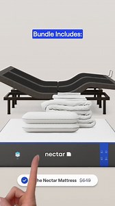 12K views · 17K reactions | ⭐Nectar's Best Offer⭐ 朗 Up To 50% Off Adjustable Bundle  Free Shipping & Returns ✅ 4 Million Happy Sleepers! | Nectar Sleep | Facebook
