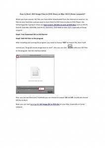 Iso To Dvd Mac Software