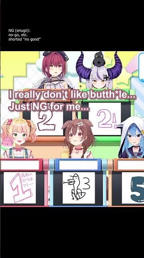 Houshou Marine & Laplus Darknesss cross the hololive line【Eng Sub Shorts SKB Unhinged hololive】