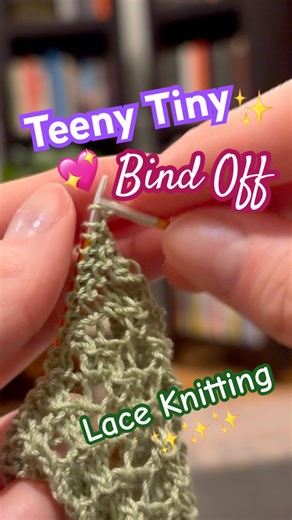 How I Bind Off Knit Lace