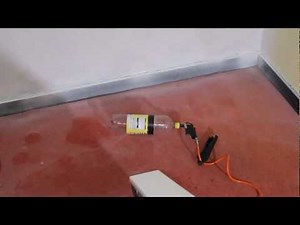 2 Litre Plastic Coke Bottle Pressurized to blow