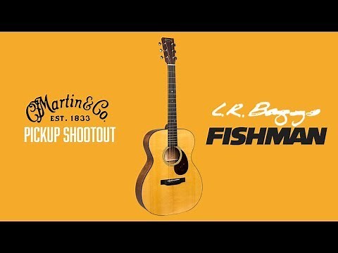 Martin Guitar Pickup Shootout - Fishman Vs. L.R. Baggs