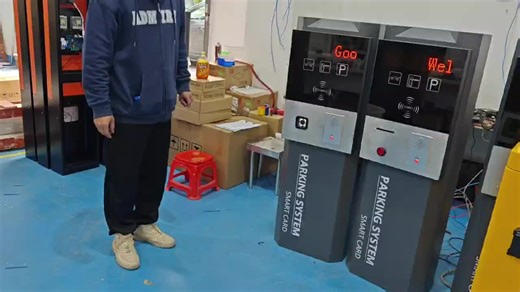 Automatic Paper Ticket and Card Dispenser Machine for Parking Lot Management Systems Solution