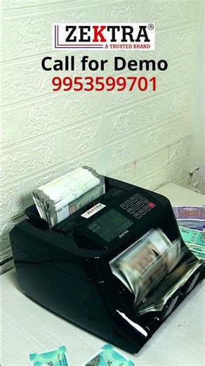 CASH COUNTING MACHINE |ZEKTRA