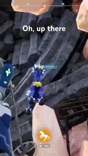 Palworld Azurmane Using Instant Transmition #palworld #gaming #gameplay