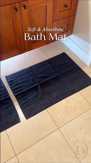 Indulge in Luxury: Ultra-Soft & Absorbent Bath Mat Set for a Spa-Like Feel! 🛁✨
