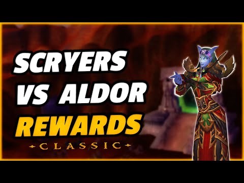 Scryer vs Aldor Quest & Reputation rewards in TBC Classic
