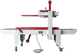 MXBAOHENG Semi-Auto Carton Box Tape Sealer Sealing Machine for Small Box 180W (220V)