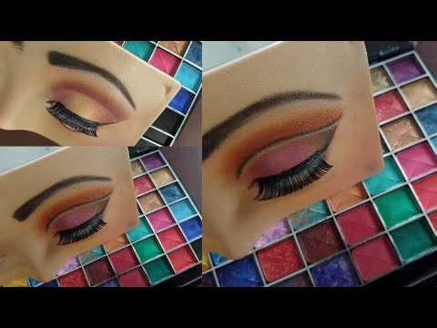 Cut crease eye makeup | eye makeup tutorial for beginners | wedding eye makeup