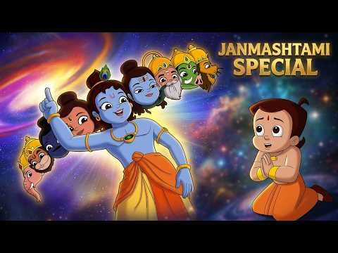 Bheem witnesses Kanha’s Vishwaroop! | Janmashtami Special 🦚🌌 | Cartoon for Kids
