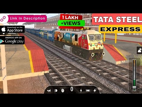 NEW Tata Steel Express in Train Simulator Android Gameplay