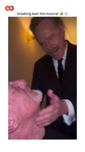 24K views · 74 reactions | Bryan Cranston sings to Jonathan Banks at a dinner with the Breaking Bad cast  #bryancranston #breakingbad #jonathanbanks #aaronpaul #walterwhite | The Hook | Facebook