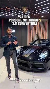 911 Turbo S Convertible 💨 2024 24 Porsche 911 3.7 Turbo S Convertible