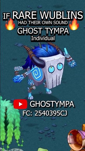 If RARE TYMPA had their OWN SOUND (Wublin Island) [My Singing Monsters] #shorts