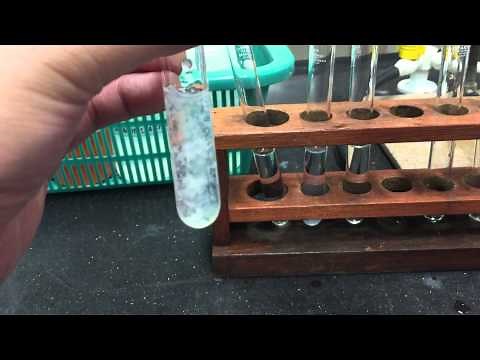 Cation Test: Zinc Ions