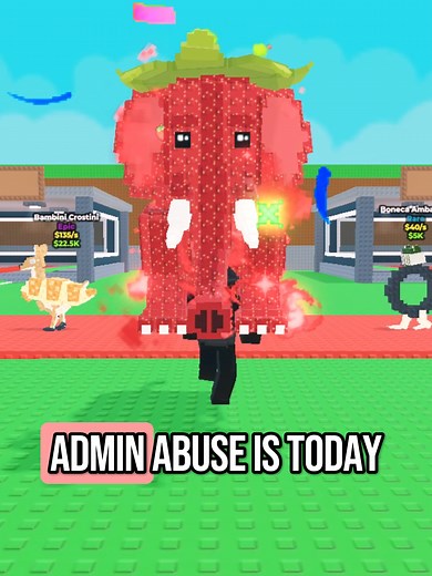 Admin Abuse in Steal A Brainrot Game Today!