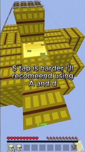 This is how to attempt 0 cps cha cha bridge #minecraft